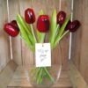 Houten tulp - Rood - Afbeelding 4