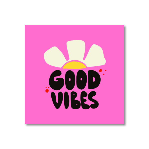 Ansichtkaart - Good vibes
