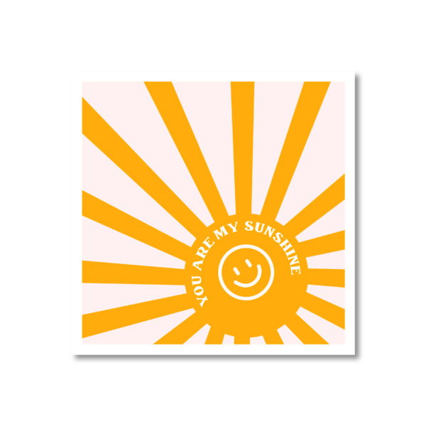 Ansichtkaart - You are my sunshine