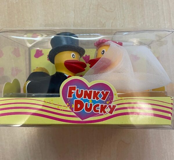 Funky ducky  - bruidspaar in doosje